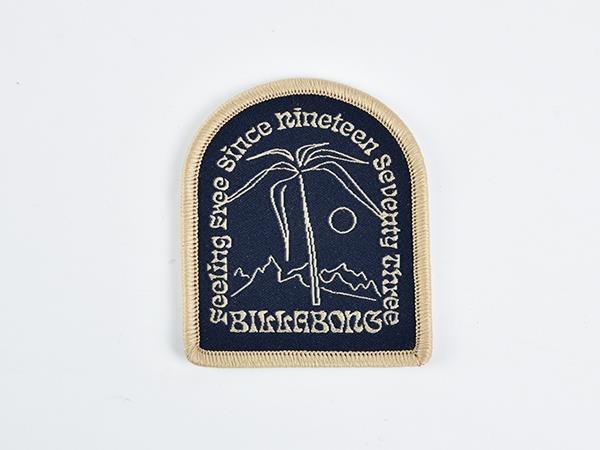 文字布贴电脑绣花